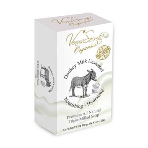 The Olive Tree Regular Soap Venus Secrets Donkey Milk Soap Fragrance Free – 110gr