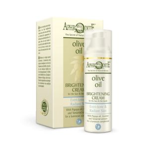 Brightening Cream Aphrodite Olive Oil Even Tone & Radiant Skin Brightening Cream