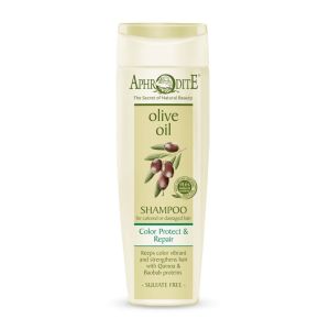 Hair Care Aphrodite Olive Oil Color Protect & Repair Shampoo for Colored or Damaged Hair