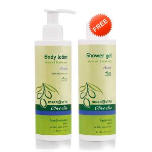 Body Care Macrovita Olivelia Body Lotion Aura & FREE Shower Gel Aura (Full Size)