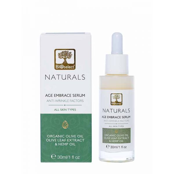 Face Care Bioselect Naturals Age Embrace Serum with Anti-Wrinkle Factors