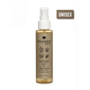 Body Mist Messinian Spa Hair & Body Mist Spicy Vanilla – Unisex