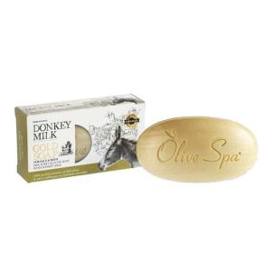 Facial Soap Olive Spa Donkey Milk Gold Soap