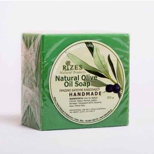Hand Made Soap Rizes Crete Natural Olive Oil Soap – 200gr